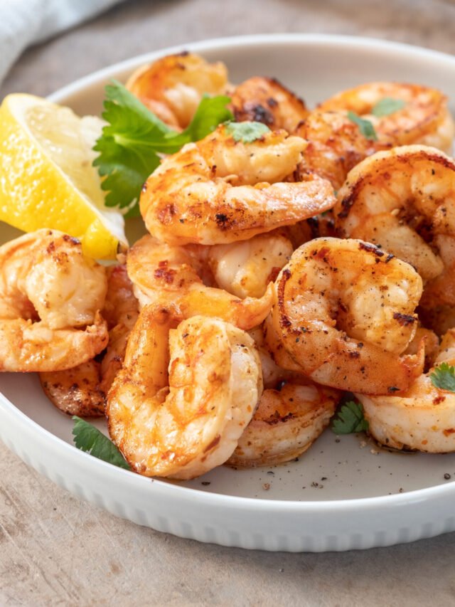Spicy garlic chilli Prawns Shrimps