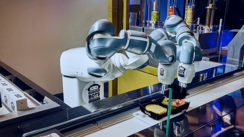ABB e BurgerBots: A Revolução Robótica que Está Transformando o Fast Food em 2025