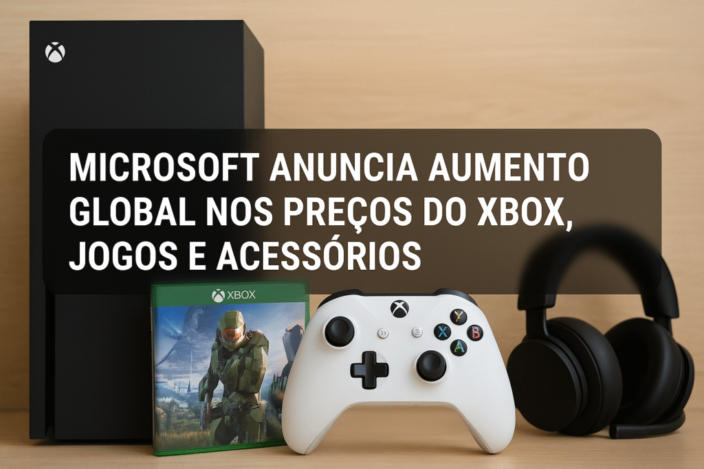 Microsoft Aumenta Preços do Xbox: Análise Completa do Reajuste Global nos Consoles, Jogos e Acessórios