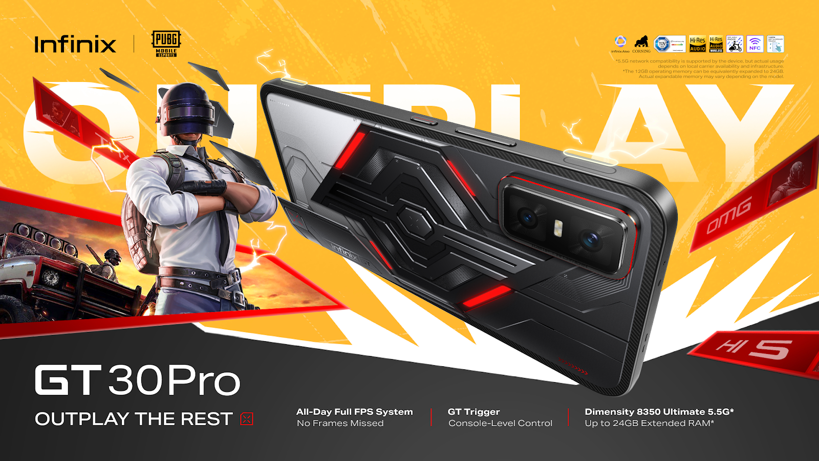 Infinix GT 30 Pro: Revolução dos E-Sports Móveis em 2025