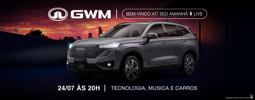GWM Brasil Realiza Live "Bem-vindo ao Amanhã" com Bamaq Automóveis