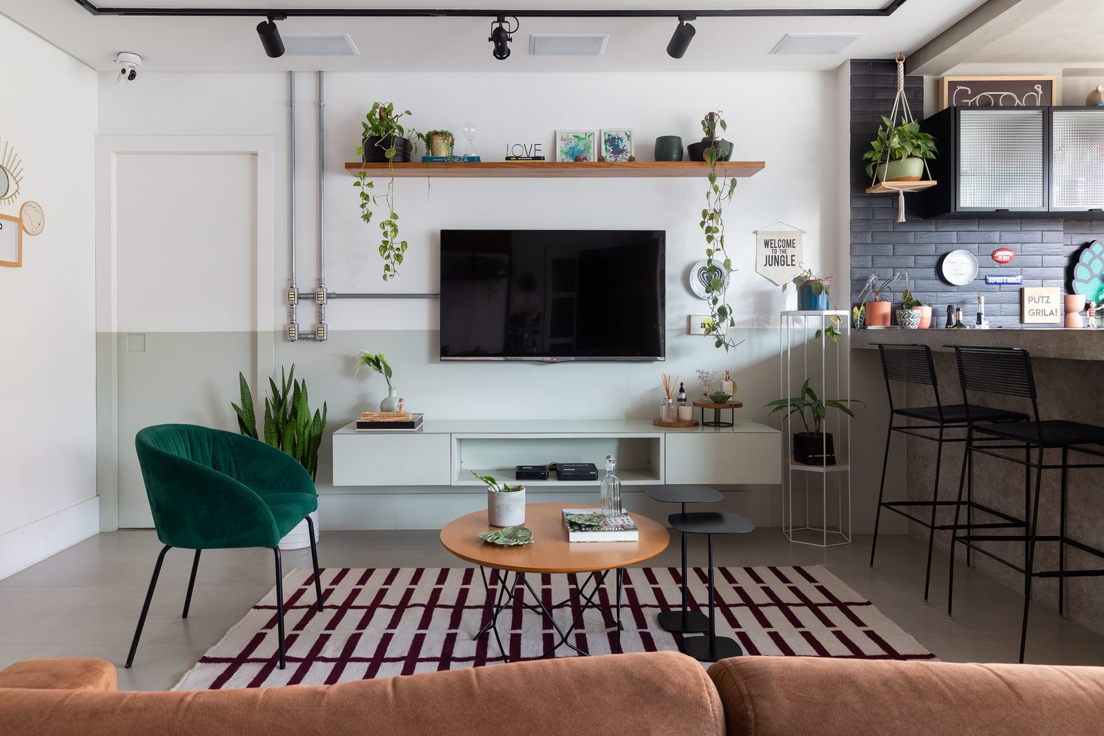 Apartamento Estilo Industrial Aracaju: Projeto 150m² Gleuse Ferreira